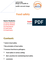 food safety