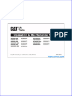 Cat Forklift Nr4000 36v Schematic Operation Maintenance Manual