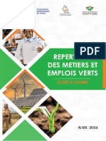 Repertoire Des Metiers Et Emplois Verts Derniere Version Avec Integration Du Mot Du Ministre