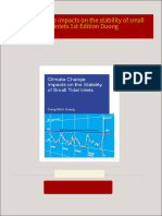 Climate change impacts on the stability of small tidal inlets 1st Edition Duong 2024 Scribd Download