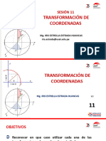 SESIÓN 11- TRANSFORMACION DE COORDENADAS