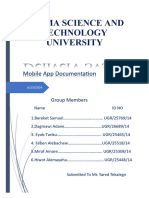 Mobile App Documentaion