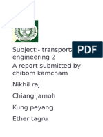 Report on railway track