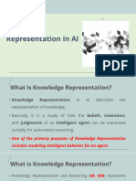 Knowledge Representation in AI