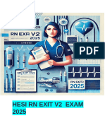 Hesi Rn Exit v2 Exam 2025