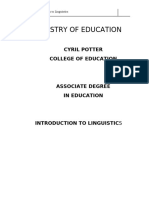 Review of CPCE Introduction to Linguistics - A. Hosein - Copy (1)