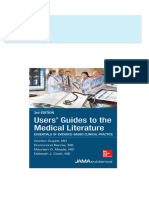 Download Users Guides to the Medical Literature Essentials of Evidence Based Clinical Practice 3rd Edition Gordon Guyatt/Maureen O. Meade/Drummond Rennie && Deborah J. Cook ebook All Chapters PDF