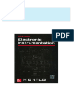 Electronic Instrumentation 3rd Edition H. S. Kalsi all chapter instant download