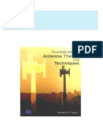 Download ebooks file Foundations of Antenna Theory and Techniques 1st edition Edition Vincent Fusco all chapters