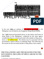 Drug Scenario of the Philippines