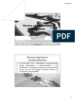 APOSTILA - ANA - Aula Técnicas e Procedimentos Terapêuticos PDF Turma TCC6