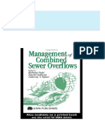 Immediate download Management of Combined Sewer Overflows 1st Edition Richard Field ebooks 2024