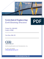 G06-002 - Geotechnical Engineering - Earth Retaining Structures - US