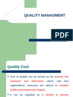 1.2 Cost Estimation, Leadership, Quality Statement