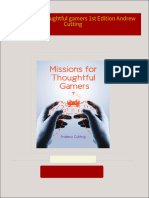 Download ebooks file Missions for thoughtful gamers 1st Edition Andrew Cutting all chapters