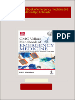 Instant Access to Cmc vellore handbook of emergency medicine 3rd Edition Kpp Abhilash ebook Full Chapters