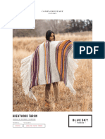 Throw Blanket Knitting Pattern