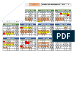 Calendrier alternance ET2 2023-2024