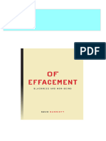 Of Effacement Blackness and Non Being 1st Edition David Marriott 2024 Scribd Download