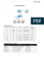 Lab 8 - Trunking Beween Switch and Router