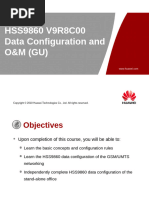 HSS9860 V9R8C00 Data Configuration and O&M (GU)-20121015-B-V1.0