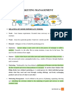 Notes Marketing Management[1]