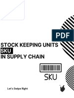 Stock Keeping Unit SKUs