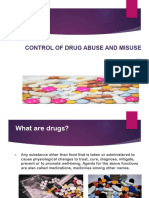 Drug abuse and misuse