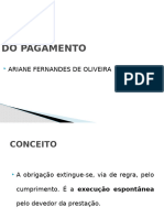 Do Pagamento