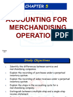 Chapter 5 Accounting for Merchandising Operations.ppt