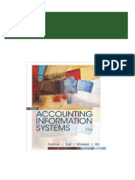 Accounting Information Systems 11th Edition by Ulric J. Gelinas 2024 Scribd Download