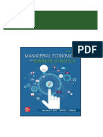 Solution Manual for Managerial Economics & Business Strategy, 10th Edition, Michael Baye Jeff Prince download pdf