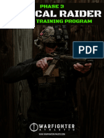 Warfighter Athletic Tactical Raider Program  