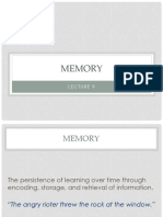 Lecture 9 (Student) - Memory