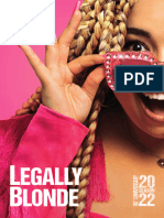 Programa digital Legally Blonde london open air 2022