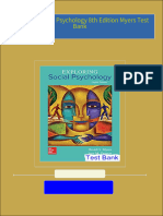 Exploring Social Psychology 8th Edition Myers Test Bank PDF Download Full Book with All Chapters