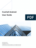 CooCall Android User Guide v4.0