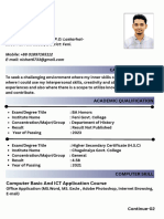 White and Green Simple Student CV Resume (3)