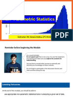 2. Advanced Statistics Non Parametric Statistics