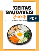 eBook sobre receitas de comidas saudáveis