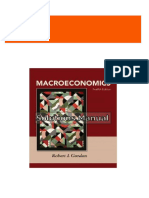 Full download Macroeconomics 12th Edition Gordon Solutions Manual pdf docx