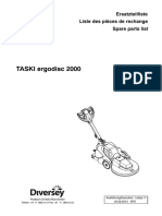 9.3 Lista de Peças TASKI Ergodisc 2000