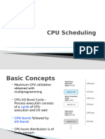 4. CPU Scheduling