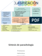 Síntesis de parasitología