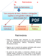 classe III Patrimonio