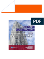 PDF Building Construction Principles Materials and Systems 3rd Edition Mehta Test Bank download