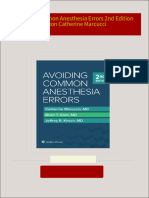 Immediate download Avoiding Common Anesthesia Errors 2nd Edition Edition Catherine Marcucci ebooks 2024