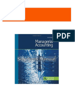 Managerial Accounting 8th Edition Hansen Solutions Manual 2024 scribd download full chapters