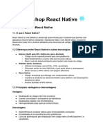 Workshop React Native