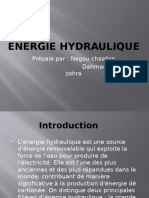 Energer hydrolique